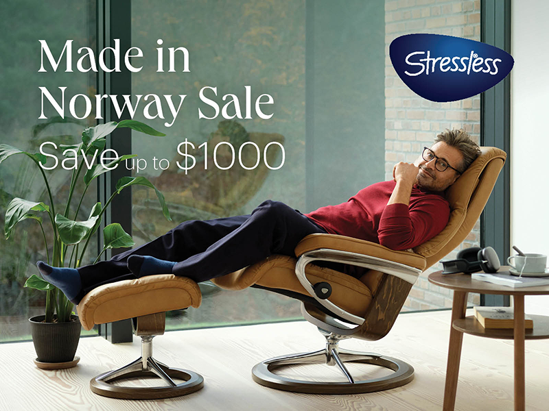 Stressless Made in Norway Sale